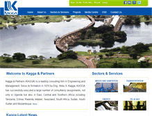 Tablet Screenshot of kaggapartners.com